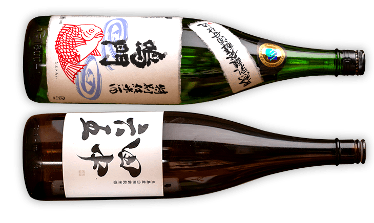 日本酒ボトル